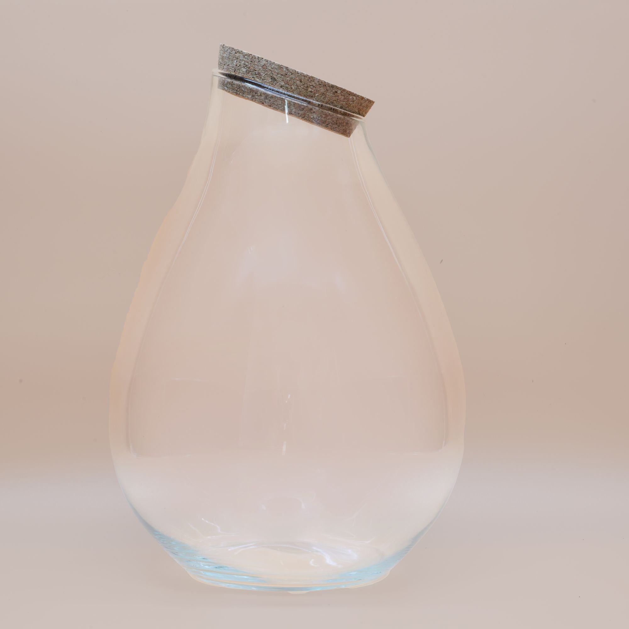 Medium Teardrop Glass Container ◦ Embankment H: 37 cm