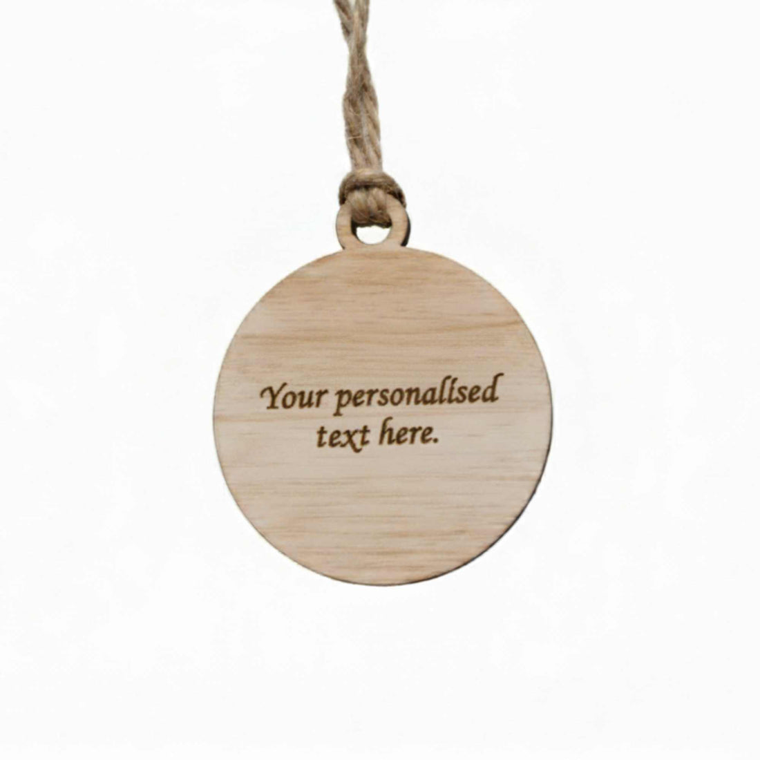 Personalised Wooden Tag